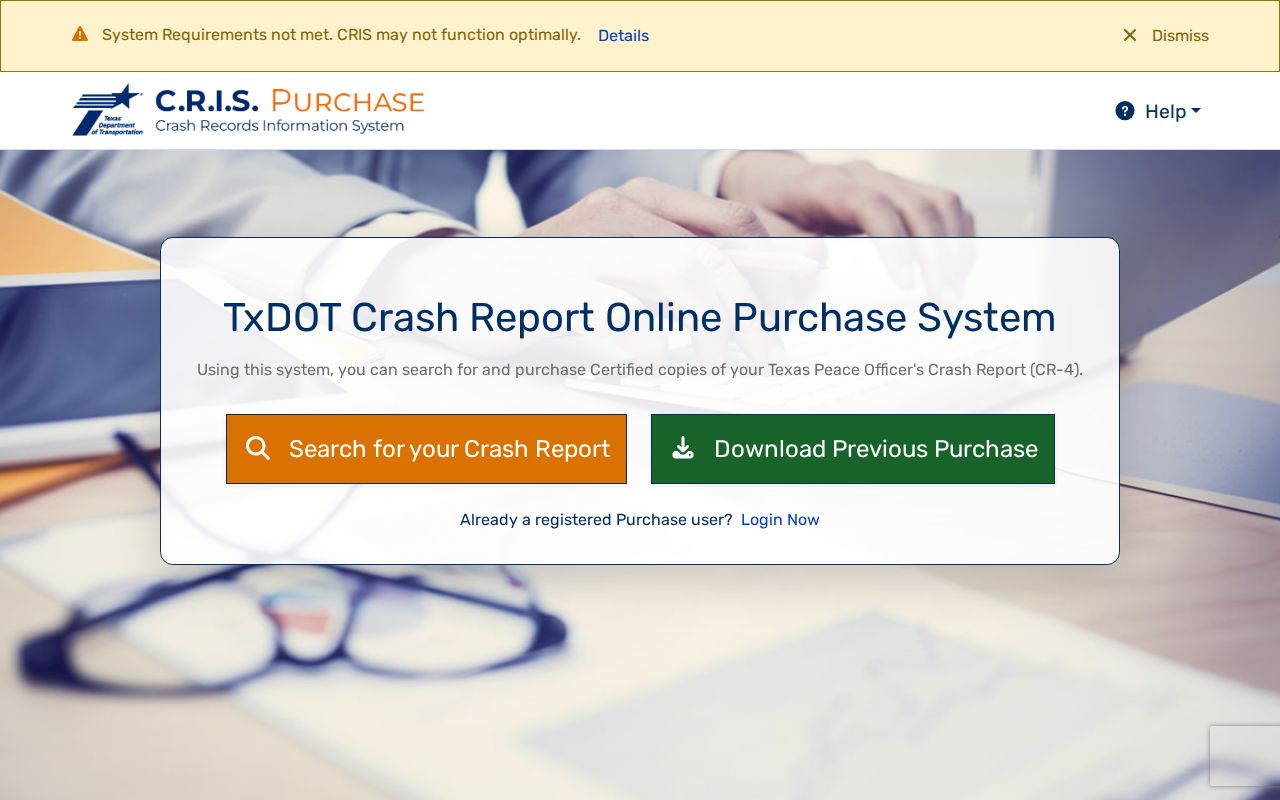 Bay City criminal records route for a Matagorda County crash report